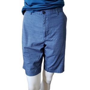 Calvin Klein mens blue white polka-dot  shorts size 32